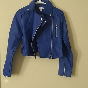 Jacket. Blue bongo